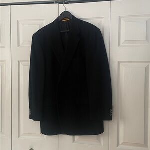 Black Jacket camel hair sport coat. 43R
